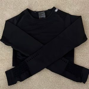 Gymshark workout long sleeve crop top